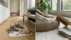 Wildleder-Sneaker reinigen: Die 6-Schritte-Routine, die Flecken kaum eine Chance lässt